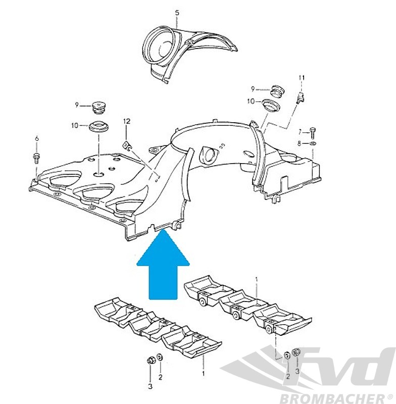 Interruttore alzacristalli per Porsche 964 e 993 96461362100 - RS13171 