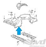 Engine Air Guide / Shroud 964 C2 / C4 and RS - Over Engine