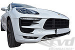 Front Bumper Grill Set 95B.1 Macan GTS - Lower Grill + Side Grills - Black
