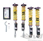 KW Coilover Suspension Kit Variant 4 - Alu - incl. cancelation kit  - PASM - 991 Turbo S