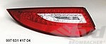 Taillight 997.2 - LED - Left - European / RoW - Fog Light on Left