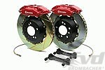 Sport Brake System - REAR - BREMBO GT - 4 Piston - Slotted - 380 x 28 mm, Caliper red