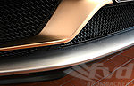 Front Bumper Grill Set 718 Boxster GTS + Cayman GTS 2.5 L - Complete - Black