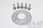 Wheel Spacer Panamera - 7 mm - Silver - Anodized with Bolts - Sold Individually
