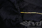 Brombacher Exclusive Cover 914-4 and 914-6 black, yellow thread, with storage bag, without Logo