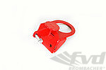 Crochet de remorquage AR avec prise de cric - rouge 911  74-89