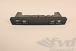 Control unit with pushbuttons Black-Matt 987.2 Boxster Cayman/ 997.2 -2011