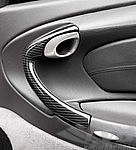 Door Pull Handle Set (2 pieces for Drivers and Passengers Seat) - Carbon Fiber - 996