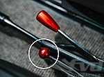 Throttle Ball Knob - Red - 911