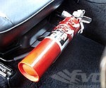 Fire Extinguisher Mount Silver - For Power Seats - 911 65-89 / 964 / 993 / 944 / 928