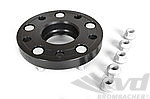 Wheel Spacer - 21 mm - Black - Hub Centric - Sold Individually