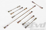 Complete Mechanical Fuel Injection (MFI) Throttle Linkage Set 911 2.4 E / S + 2.7 RS 1972-75