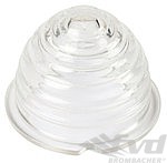 Headlight lens / Turn signal indicator - Clear - Height 40 mm -356 A