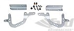 Adjustable Rear Decklid Hinge Set 964 / 993 - For Early 1965-89 911 Decklids - Rennline - Aluminum