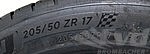 Pneu 205/50/17 ZR (93Y) Michelin Pilot Sport 4