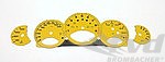 FVD Brombacher Instrument Face Set 997.2 GT3 / GT3 RS - Speed Yellow - Manual - MPH - With Logo
