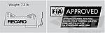 Recaro Steel Side Mount Set - Recaro Pole Position N.G. (FIA) - FIA Approved