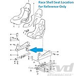 Harness Mounting Bracket - Tunnel Side - Drivers or Passengers Side