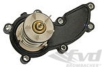 Thermostat housing incl. thermostat 958/ 970 Hybrid (Open at 85 °C)