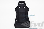 Recaro Backrest Cushion - Pole Position ABE / Pole Position N.G. (FIA) - Black Perlon Velour