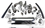 Sport Exhaust System 964 - Cargraphic GT - 200 CPSI - ID42 - 89x130mm Tip Brushed - TÜV