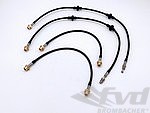 Stainless Brake Lines - 955 / 957 Cayenne 03-10 - For 380mm Ø Brake Rotors Front