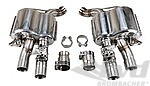 Valved Sport Muffler Set Panamera 971.1 GTS / Turbo / TurboS - Super Sound Plus - 4.0LV8