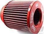 BMC Twin Air Filter - Metal Top - 110mm Flansch Ø, 140 mm Length