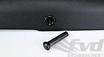 Cover strip leatherette black 911 69-73 left