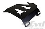 Floorboard Aluminium Driver Side - Solid - Black - 911/912/930 Coupe 70-89