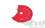 FVD Brombacher Instrument Face Set 997.2 GT3 / RS - Guards Red - Manual - MPH - OE Orange Marks