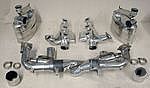 Exhaust System 993 Turbo / GT2 - CLUBSPORT / STREET - 100 Cell Catalytics - With Heat