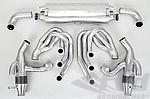 Exhaust System 964 - SPORT - 100 Cell Catalytics - Dual Outlet - With Heat