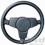 Steering Wheel Restoration Kit 911 / 930 - Black Leather - 3 Spoke Wheel