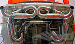 Abgasanlage "M&M" RACE 996 3,6l 02-, Edelstahl, Katleerrohre, Endrohre inkl. Fächerkrümmer