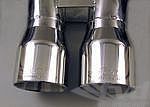 Exhaust System with valves 997 GT3/RS "Brombacher" incl. 2x90mm endtips