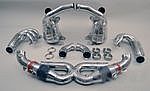 Exhaust System 996 GT3 MK1 "Brombacher GT" (Sound Version), Stainless, 200 Cell Cats, Dual 2x90 mm T